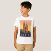 Spanien | Familia Sagrada T-Shirt (Vorne ganz)