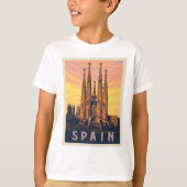 Spanien | Familia Sagrada T-Shirt (Vorderseite)