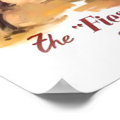 Spanien Fiesta de Toros Vintage Poster (Ecke)