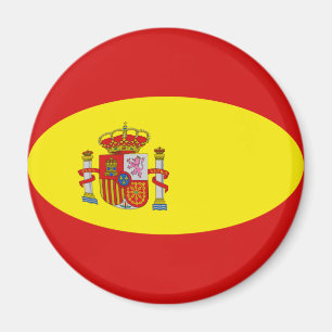 Spanien Fischaugen-Flagge-Magnet Magnet
