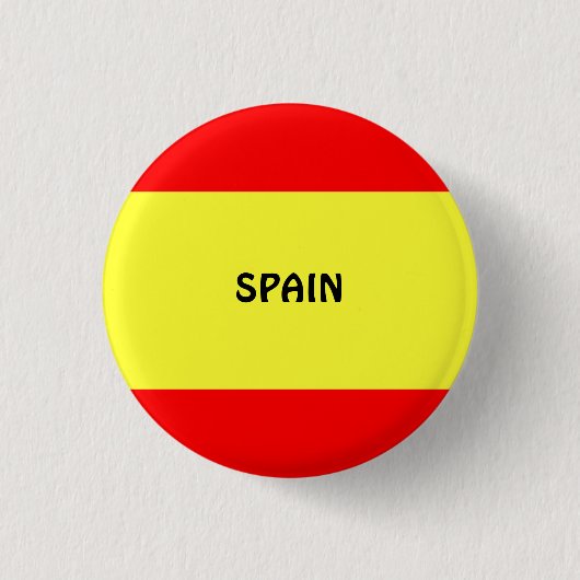 Spanien: Flag Spanien Button/Lapel-Pin Button (Vorderseite)