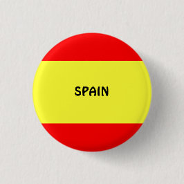 Spanien: Flag Spanien Button/Lapel-Pin Button