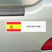 SPANIEN-FLAGGE Autoaufkleber (Auf Auto)