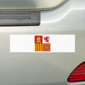 Spanien-Flagge Autoaufkleber (Auf Auto)