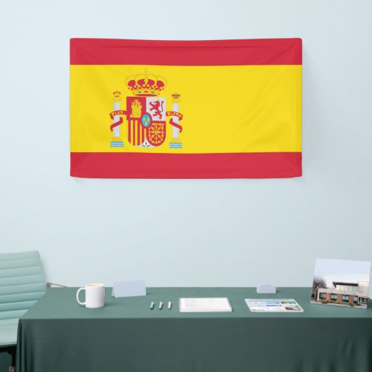 Spanien-Flagge Banner (Messeveranstaltung)