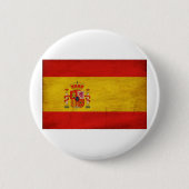 Spanien-Flagge Button (Vorderseite)