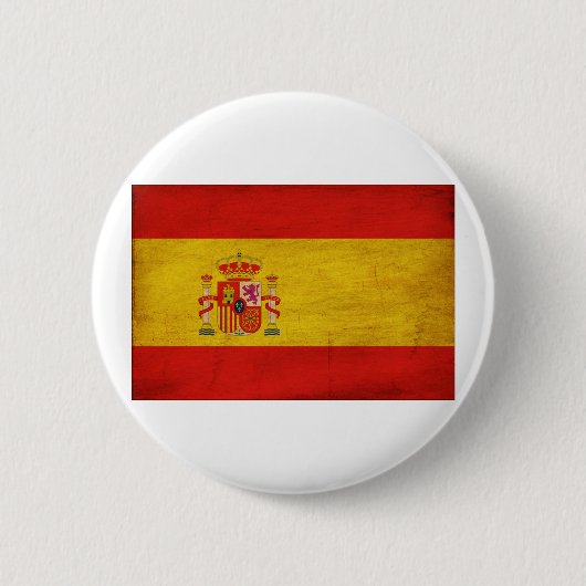 Spanien-Flagge Button (Vorderseite)