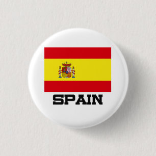 Spanien-Flagge Button