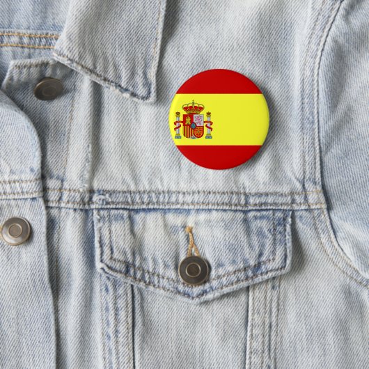 Spanien-Flagge Button (Beispiel)