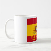 Spanien - Flagge/España - Bandera Kaffeetasse (Links)