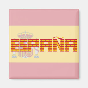 Spanien - Flagge/España - Bandera Magnet