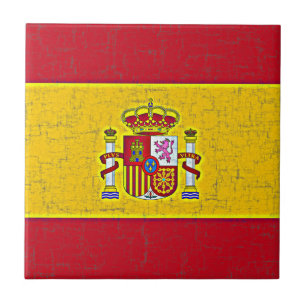 SPANIEN-FLAGGE Fliese
