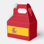 Spanien-Flagge - GefälligkeitsBox Geschenkschachtel (Rückseite)