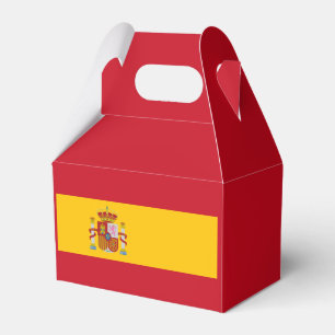 Spanien-Flagge - GefälligkeitsBox Geschenkschachtel