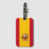 Spanien Flagge Gepäckanhänger (Vorderseite Vertikal)