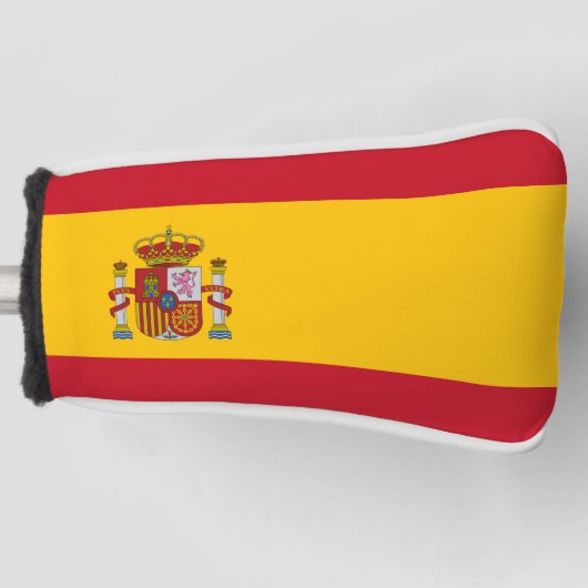 Spanien-Flagge Golf Headcover (Vorderseite)