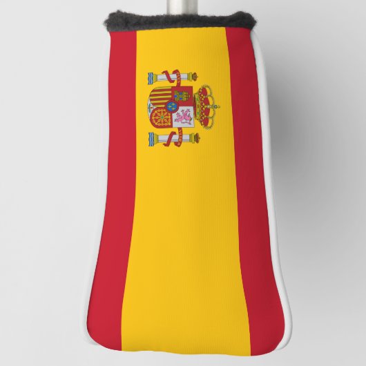 Spanien-Flagge Golf Headcover (Rotieren 90)