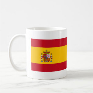 Spanien Flagge Kaffeetasse