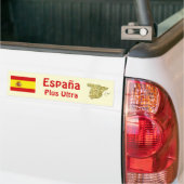 Spanien Flagge + Karte Autoaufkleber (Auf Lkw)
