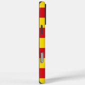 Spanien: Flagge La Senyera Katalonien Case-Mate iPhone Hülle (Rückseite / Rechts)