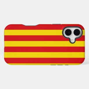 Spanien: Flagge La Senyera Katalonien iPhone 16 Plus Hülle