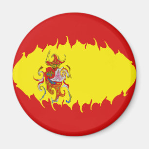 Spanien - Flagge Magnet