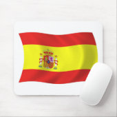 Spanien Flagge Mauspad (Mit Mouse)