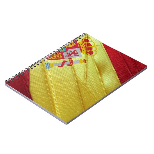 SPANIEN-Flagge Notizblock (Linke Seite)