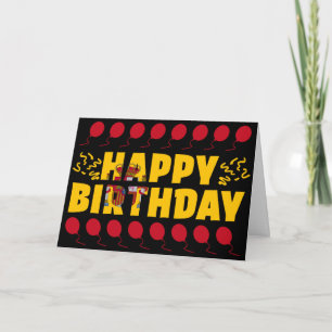 Spanien Flagge Patriotic Geburtstag Karte