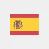 Spanien-Flagge Post-it Klebezettel (Vorderseite)