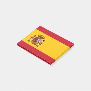 Spanien-Flagge Post-it Klebezettel