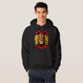 Spanien Flagge Pride Lion Face España Spanien Span Hoodie (Vorne ganz)