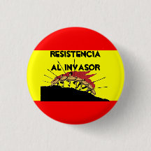 Spanien-Flagge Resistencia Al invasor