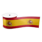 Spanien Flagge Ribbon Satinband (Spule)