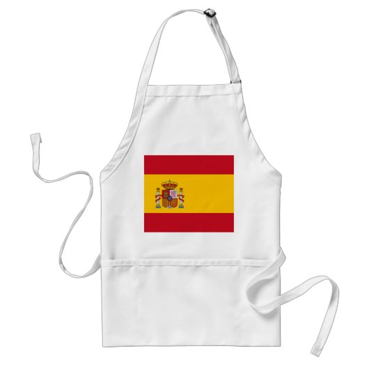 Spanien Flagge Schürze (Vorne)