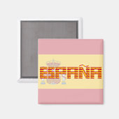 Spanien - Flagge / Spanien - Bandera Magnet (Vorderseite/Rückseite)