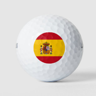 Spanien Flagge Spaniens Sport Golfball