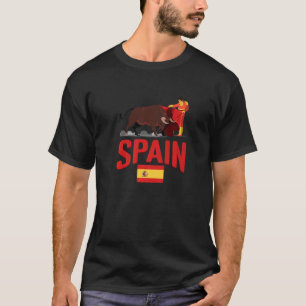 Spanien Flagge Stierkampf Spanisch T-Shirt