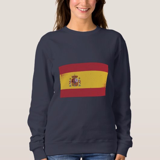 Spanien Flagge Sweatshirt (Vorderseite)