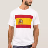 Spanien Flagge T-Shirt (Vorderseite)