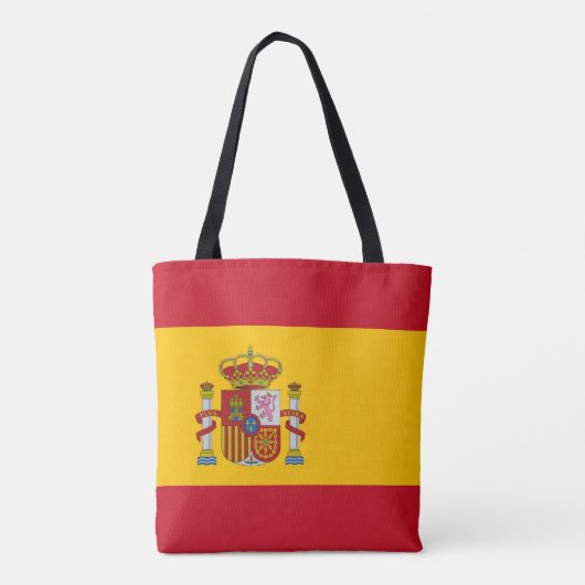 Spanien Flagge Tasche (Rückseite)