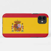Spanien Flaggen 5 Fall Case-Mate iPhone Hülle (Rückseite (Horizontal))