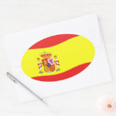 Spanien Flaggen Aufkleber (Umschlag)