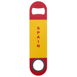 Spanien-Flaggen-Geschwindigkeits-Flaschen-Öffner Speedflaschenöffner