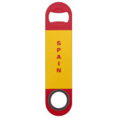 Spanien-Flaggen-Geschwindigkeits-Flaschen-Öffner Speedflaschenöffner (Vorderseite)