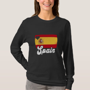Spanien Flaggen Pride Heart España Proud Spanische T-Shirt