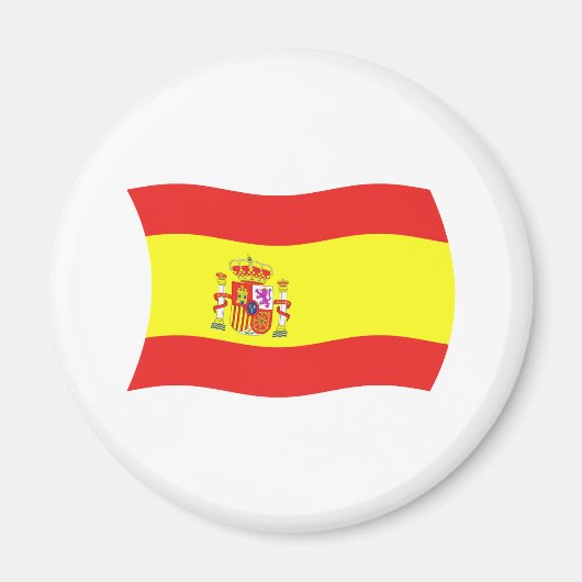 Spanien Flaggenmagnet Magnet (Vorne)
