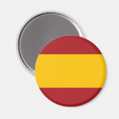 Spanien Flaggenmagnet Magnet (Vorderseite/Rückseite)
