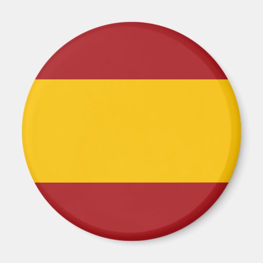 Spanien Flaggenmagnet Magnet (Vorne)