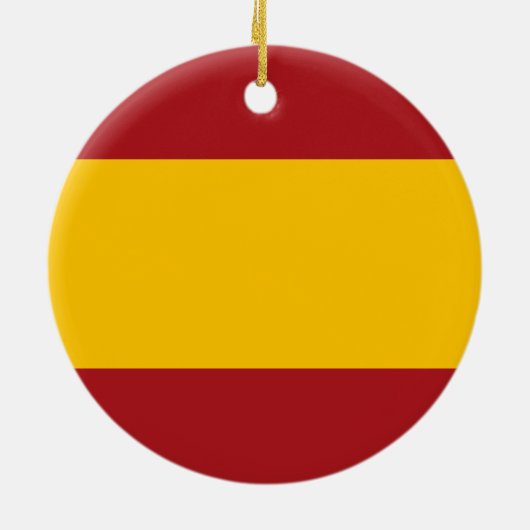 Spanien Flaggenverzierung Keramikornament (Hinten)